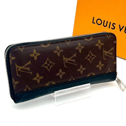 Louis Vuitton Monogram Macassar Zippy Vertical Zip Around Wallet — view 2