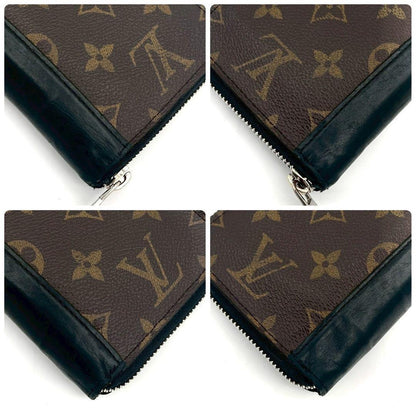 Louis Vuitton Monogram Macassar Zippy Vertical Zip Around Wallet — view 8