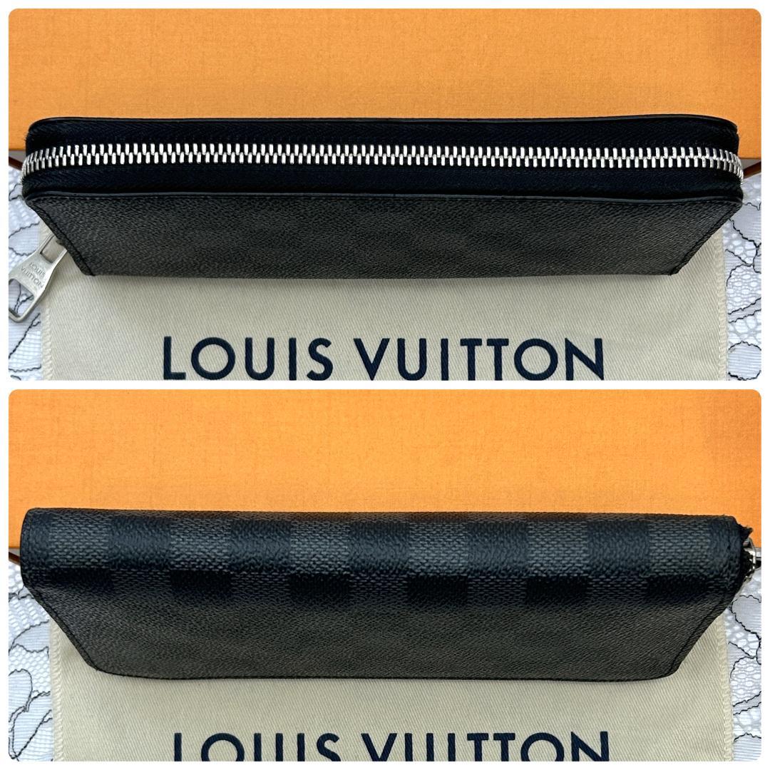 Louis Vuitton Damier Graphite Vertical Zippy Wallet — view 3