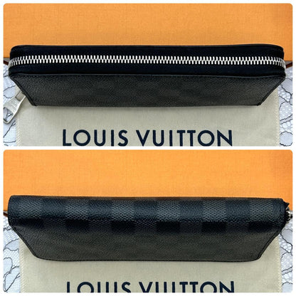 Louis Vuitton Damier Graphite Vertical Zippy Wallet — view 3