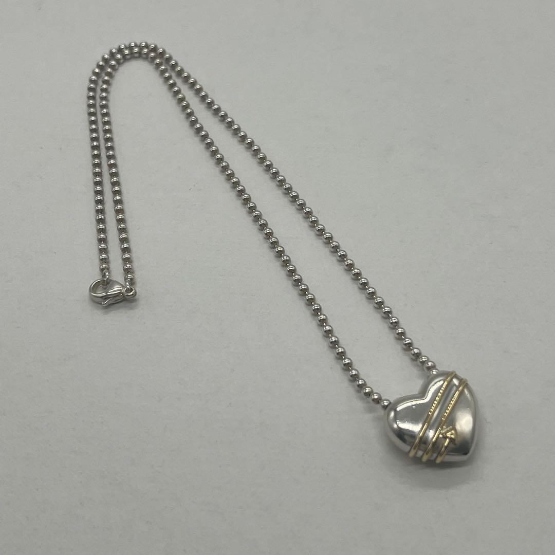 Tiffany & Co Heart Arrow Ball Chain Necklace Combination — view 2