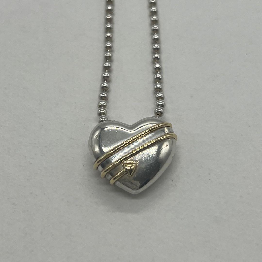 Tiffany & Co Heart Arrow Ball Chain Necklace Combination — view 3