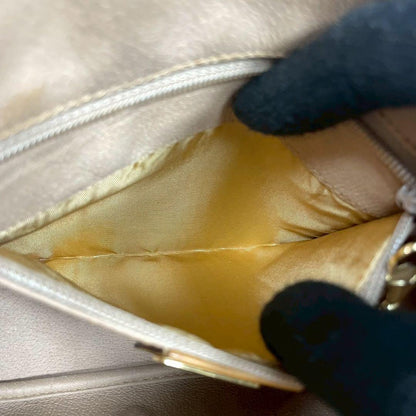 Gucci GG Shoulder Bag Brown Beige Leather — view 6