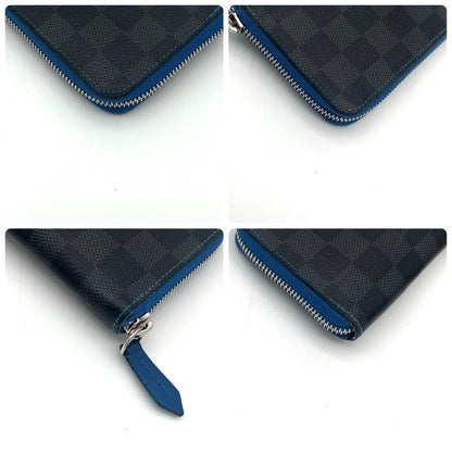 Louis Vuitton Damier Graphite Portefeuille Vasco Zip Around Wallet — view 7