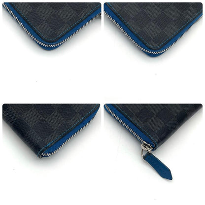 Louis Vuitton Damier Graphite Portefeuille Vasco Zip Around Wallet — view 8
