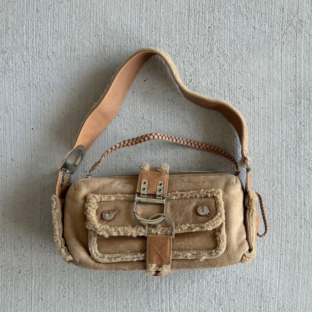 Dior Shoulder Bag Shearling