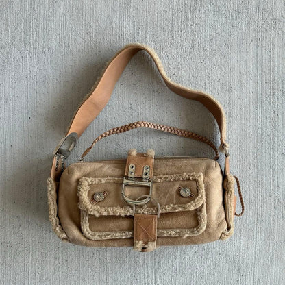 Dior Shoulder Bag Shearling