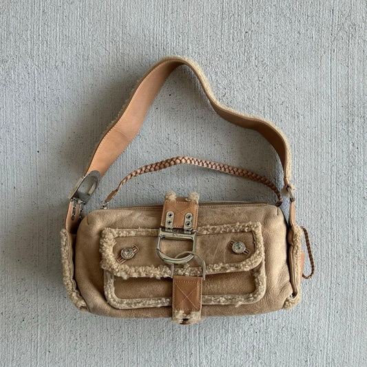 Dior Shoulder Bag Shearling