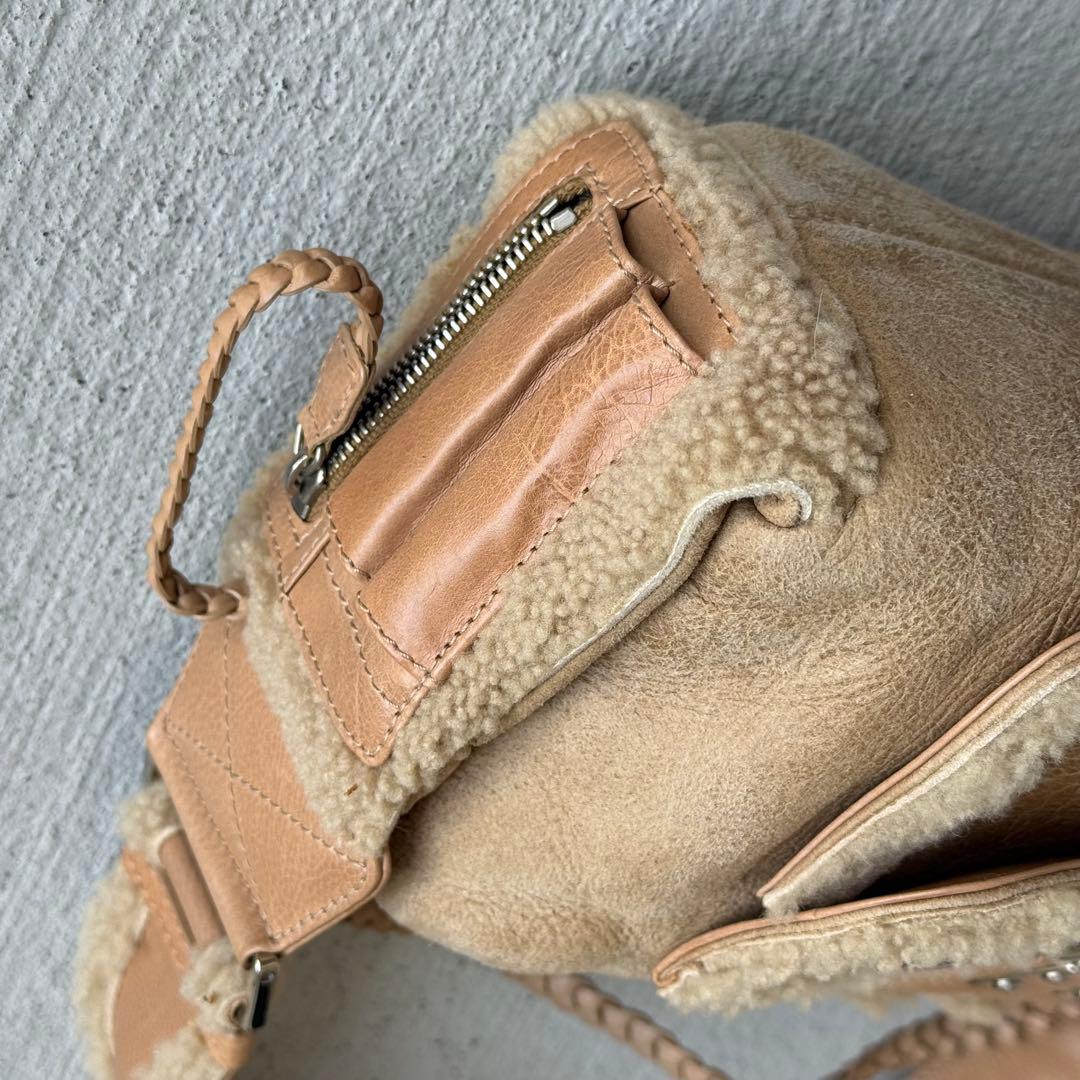 Dior Shoulder Bag Shearling — view 2