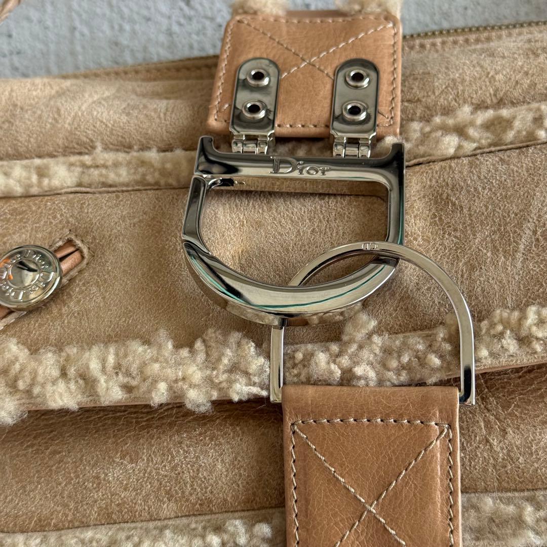 Dior Shoulder Bag Shearling — view 4