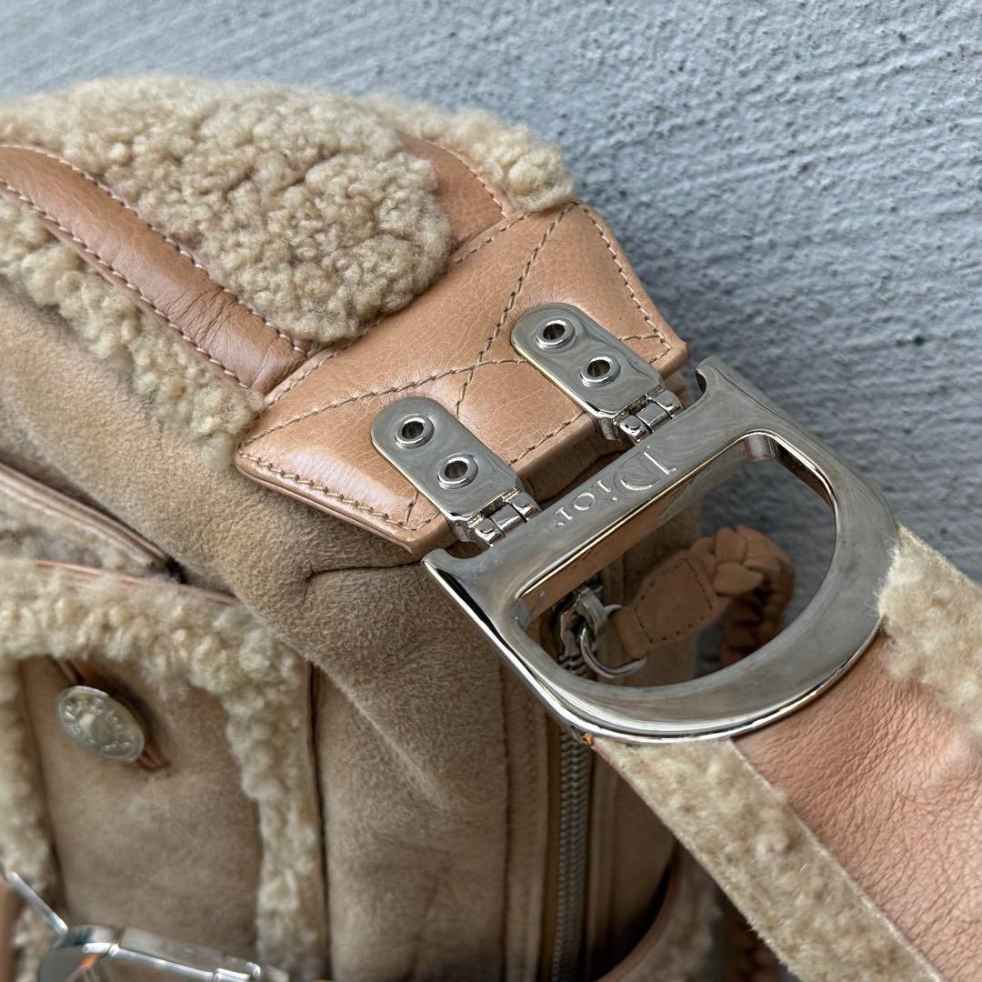 Dior Shoulder Bag Shearling — view 5