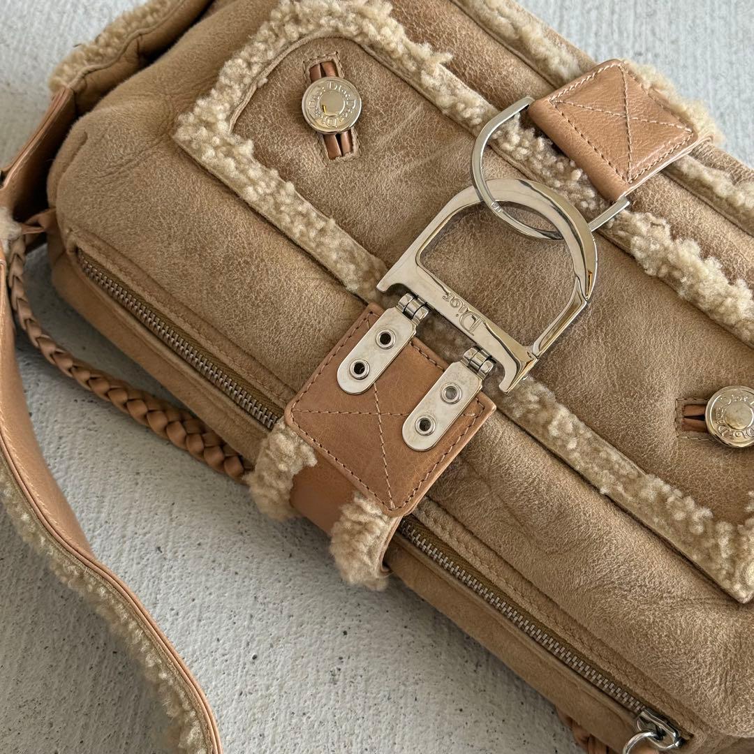 Dior Shoulder Bag Shearling — view 6