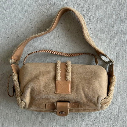 Dior Shoulder Bag Shearling — view 7