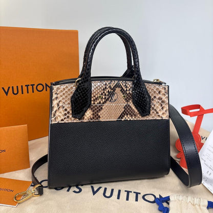 Louis Vuitton Taurillon City Steamer Handbag with Receipt — view 5