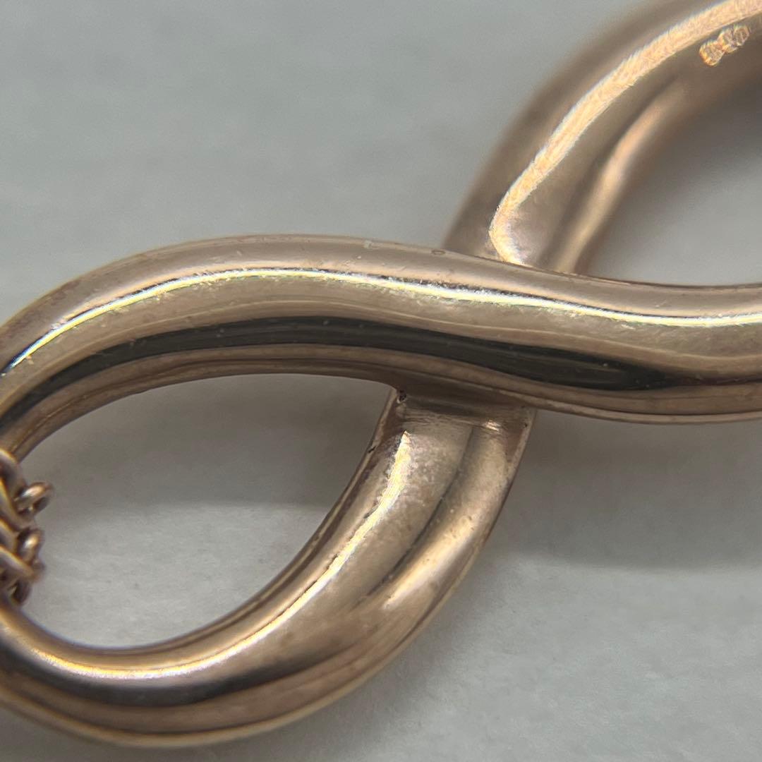 Tiffany & Co Infinity Double Chain Necklace Gold Rubedo — view 5