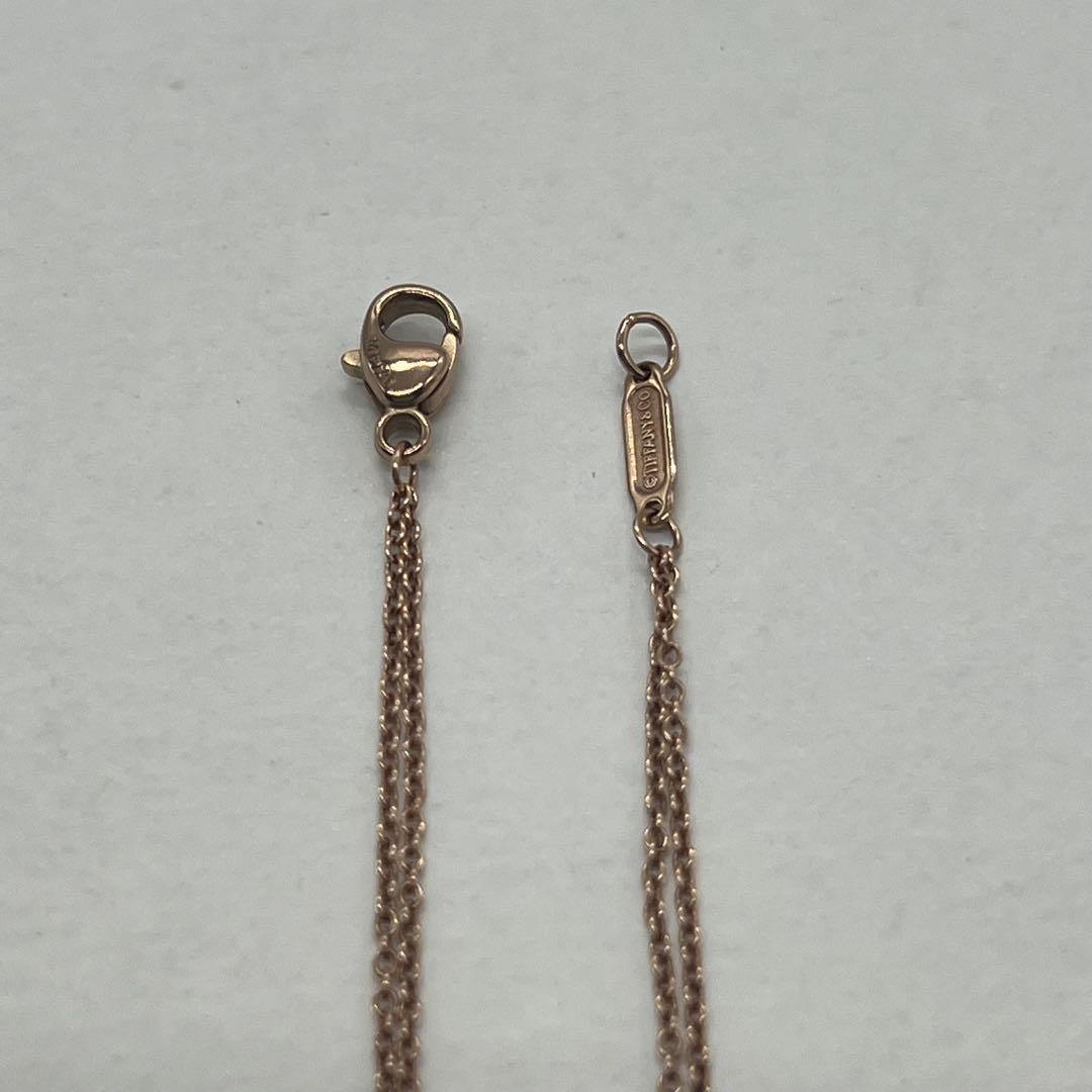 Tiffany & Co Infinity Double Chain Necklace Gold Rubedo — view 7