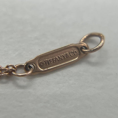 Tiffany & Co Infinity Double Chain Necklace Gold Rubedo — view 9