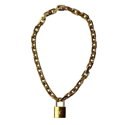 Louis Vuitton Collier Edgecadena Necklace Mp2993