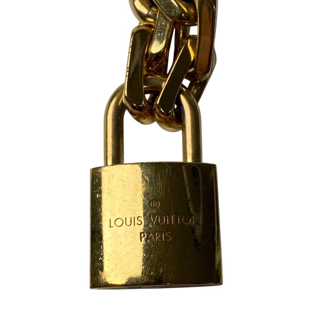 Louis Vuitton Collier Edgecadena Necklace Mp2993
