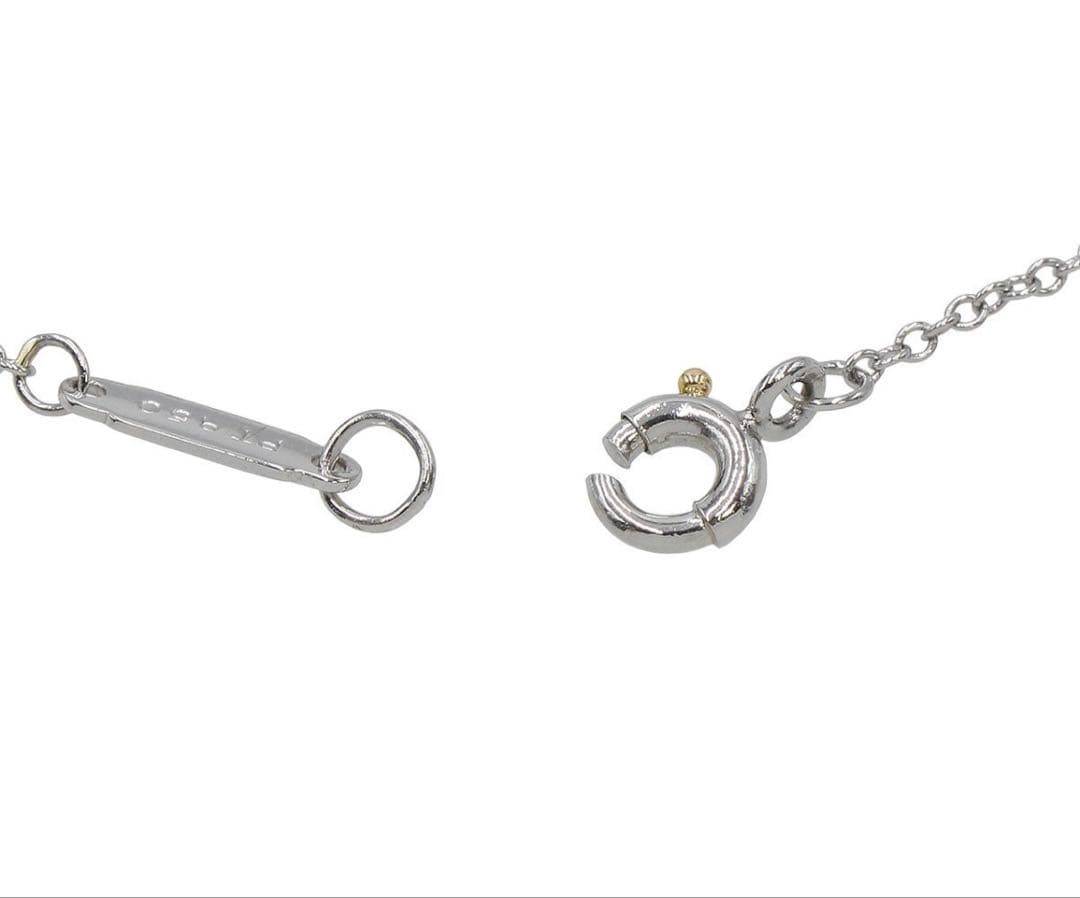 Tiffany & Co Diamond Bezel Set Flower Necklace — view 6