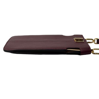 Fendi Peekaboo Leather Phone Pouch — view 5