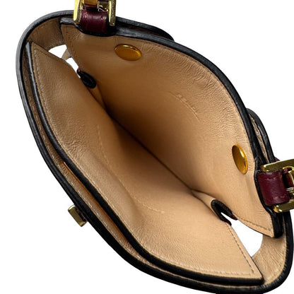 Fendi Peekaboo Leather Phone Pouch — view 6