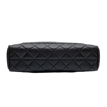 Chanel Lambskin Quilted Hand Bag CC Logo Bicolor — view 4