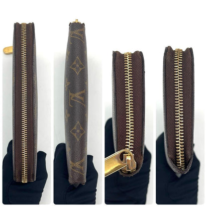 Louis Vuitton Monogram Zippy Wallet Zip Around — view 6