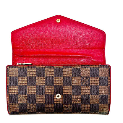 Louis Vuitton Damier Portefeuille Sarah Studs Bifold Wallet — view 2