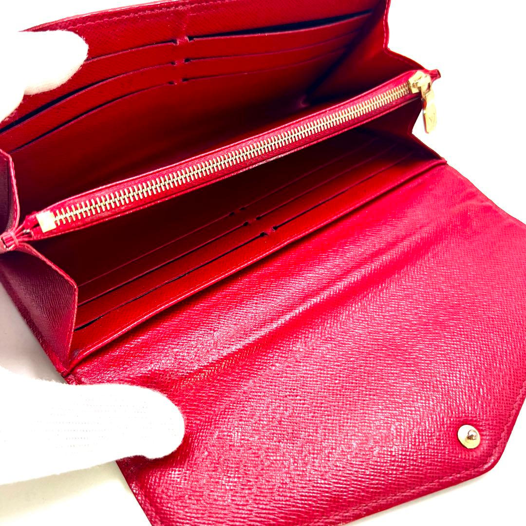 Louis Vuitton Damier Portefeuille Sarah Studs Bifold Wallet — view 7
