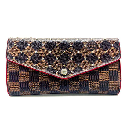 Louis Vuitton Damier Portefeuille Sarah Studs Bifold Wallet — view 8