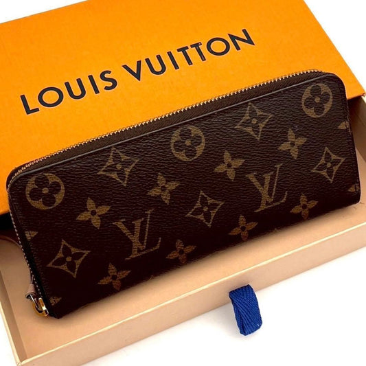 Louis Vuitton Monogram Portefeuille Clemence Rose Ballerine Wallet