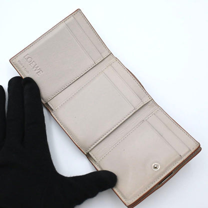 Loewe Anagram Trifold Wallet Compact