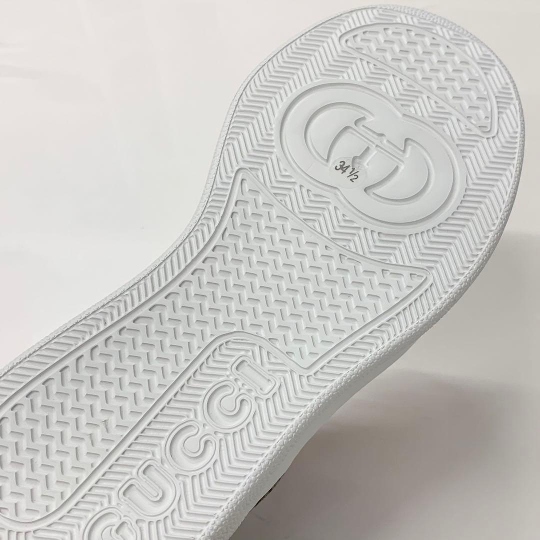 Gucci GG Supreme Leather Interlocking Logo Sneakers — view 9