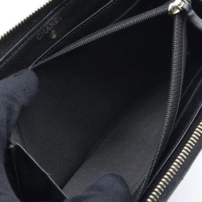 Chanel Zip Around Wallet Lamb Diamond Stitch — view 5