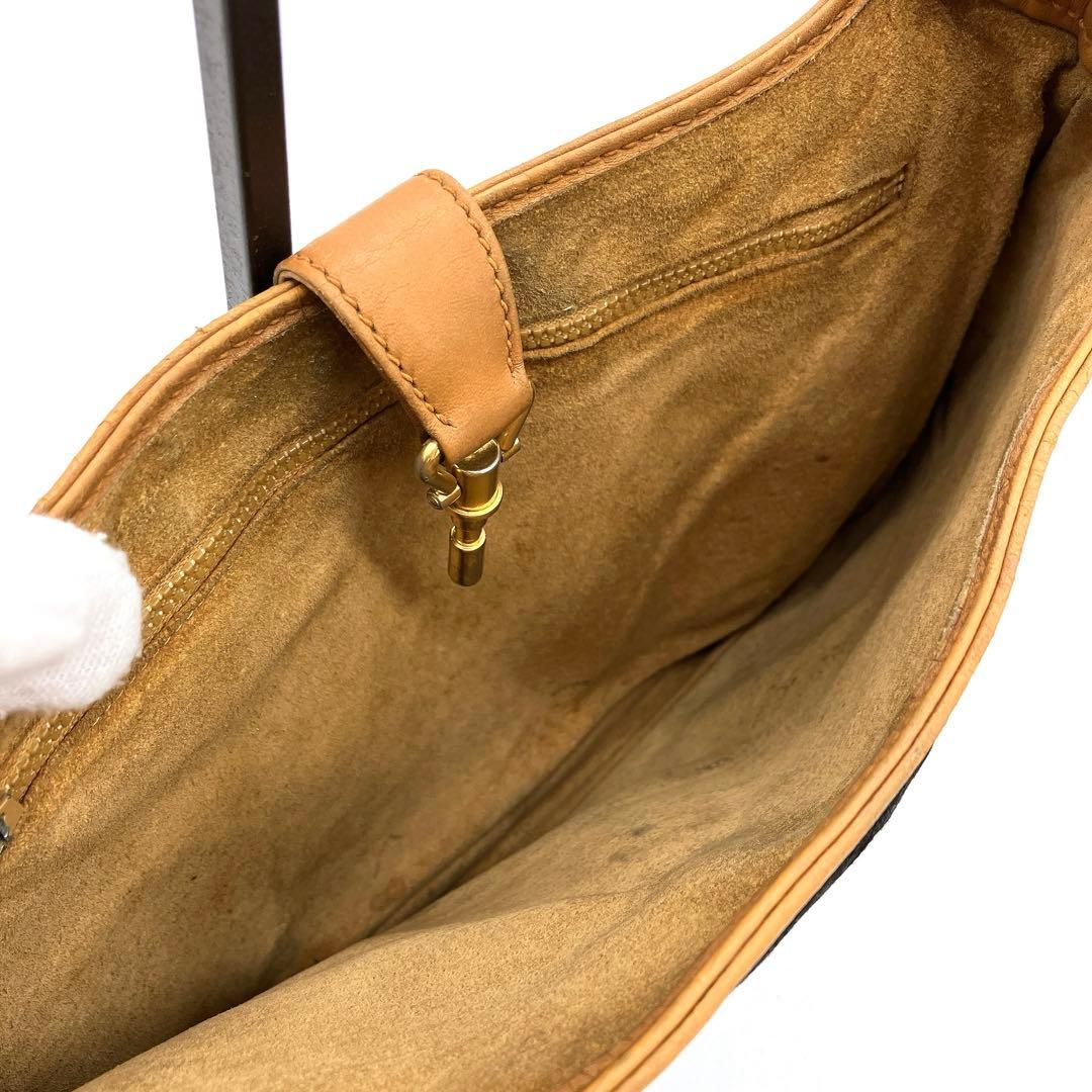 Gucci Shoulder Bag Jackie Line Micro GG Canvas Black