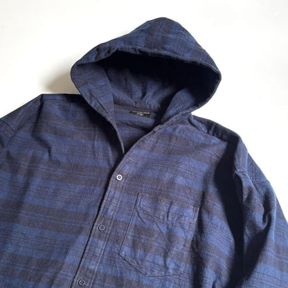 Balenciaga 22 AW Hoodie Check Shirt Large — view 2
