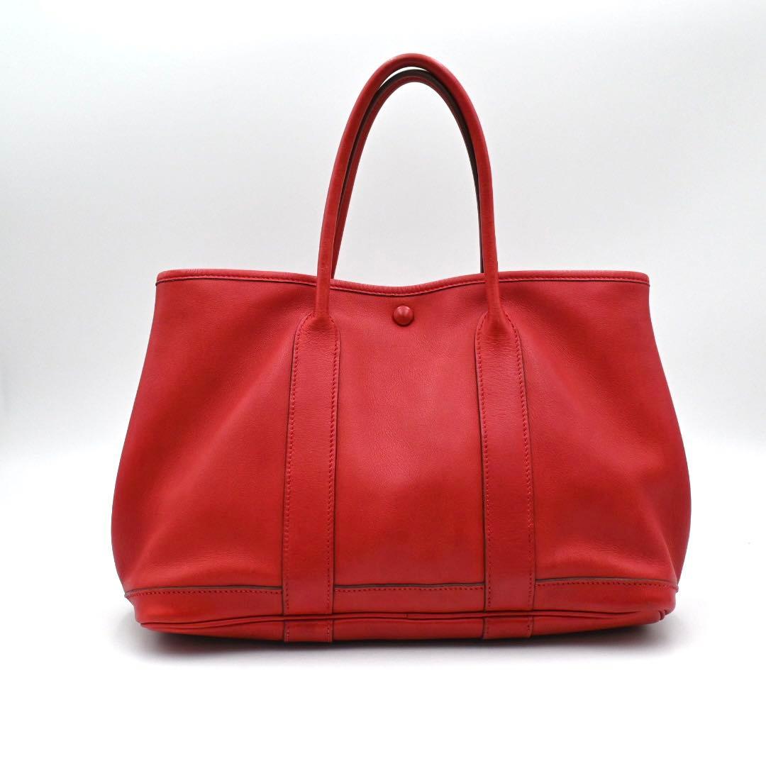 Hermes Tote Ga TPM Red — view 2