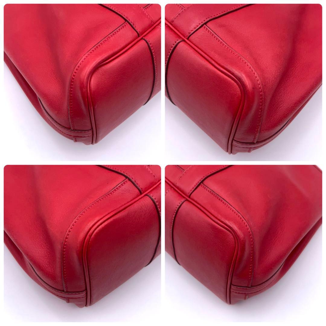 Hermes Tote Ga TPM Red — view 6
