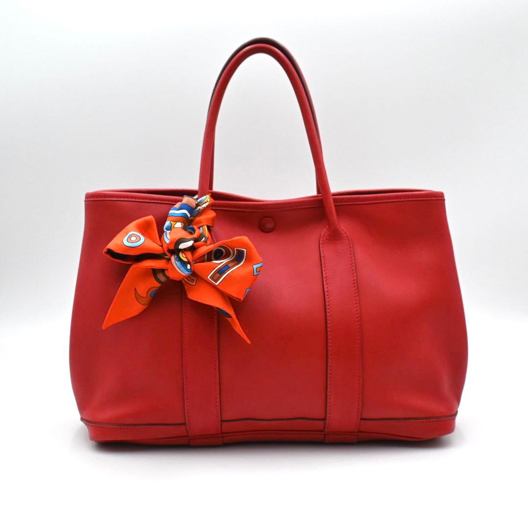 Hermes Tote Ga TPM Red — view 9