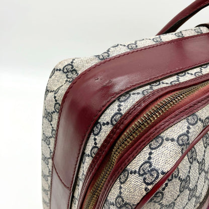 Color Gucci Boston Bag Travel Bag Sherry Line GG Supreme