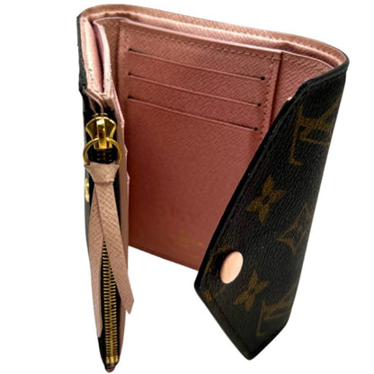 Louis Vuitton Monogram Portefeuille Victorine Rose Ballerine Wallet — view 5