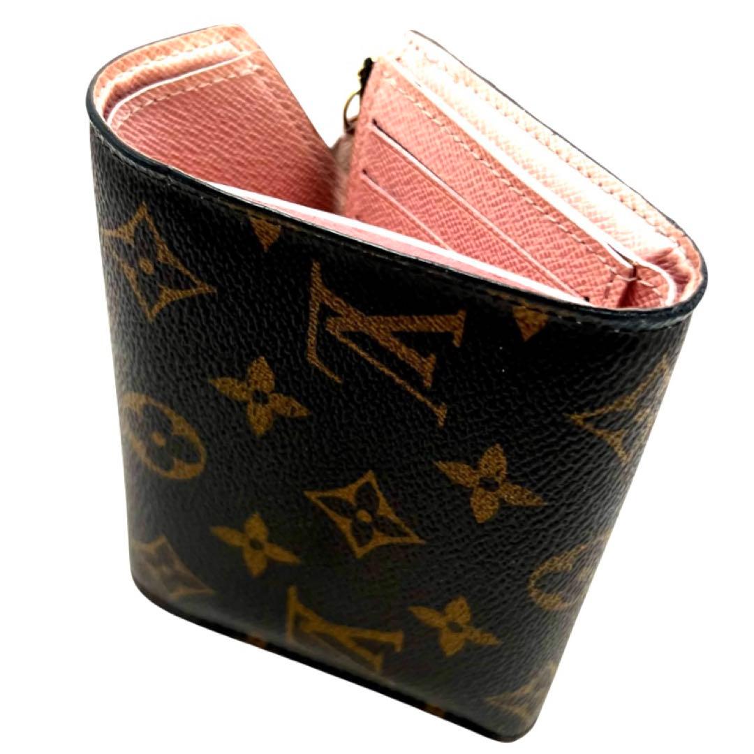 Louis Vuitton Monogram Portefeuille Victorine Rose Ballerine Wallet — view 6