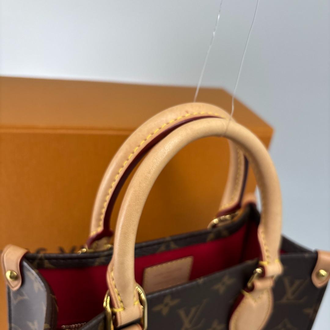 Louis Vuitton Monogram Sac Plat BB Shoulder Bag — view 6