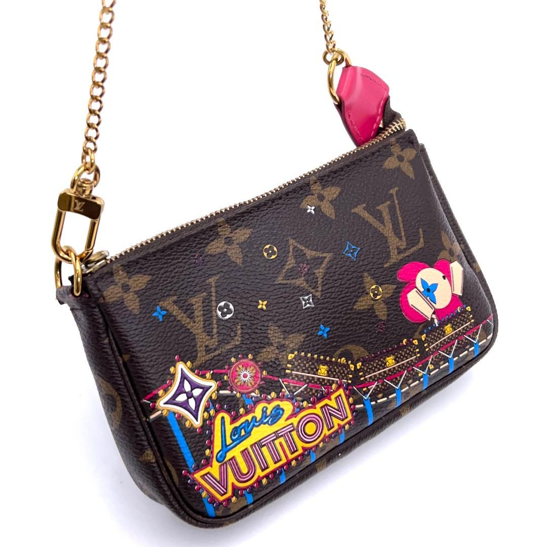 Louis Vuitton Monogram Vivienne Mini Pochette Shoulder Bag