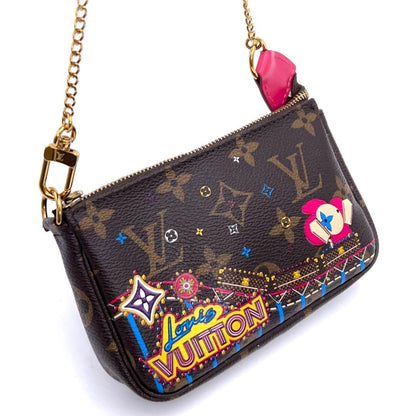 Louis Vuitton Monogram Vivienne Mini Pochette Shoulder Bag