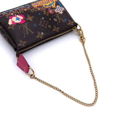 Louis Vuitton Monogram Vivienne Mini Pochette Shoulder Bag — view 4