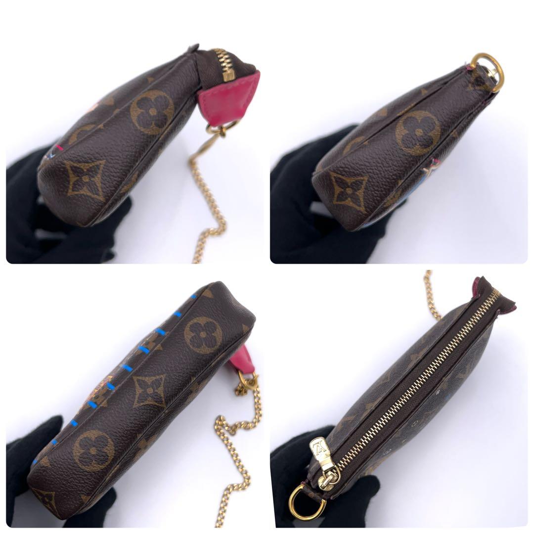 Louis Vuitton Monogram Vivienne Mini Pochette Shoulder Bag — view 5
