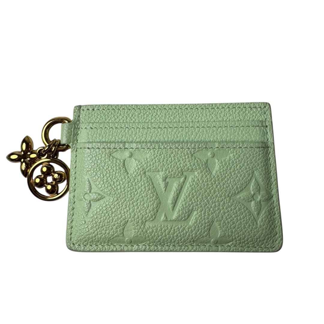 Louis Vuitton Monogram Empreinte Card Holder LV Charm — view 2