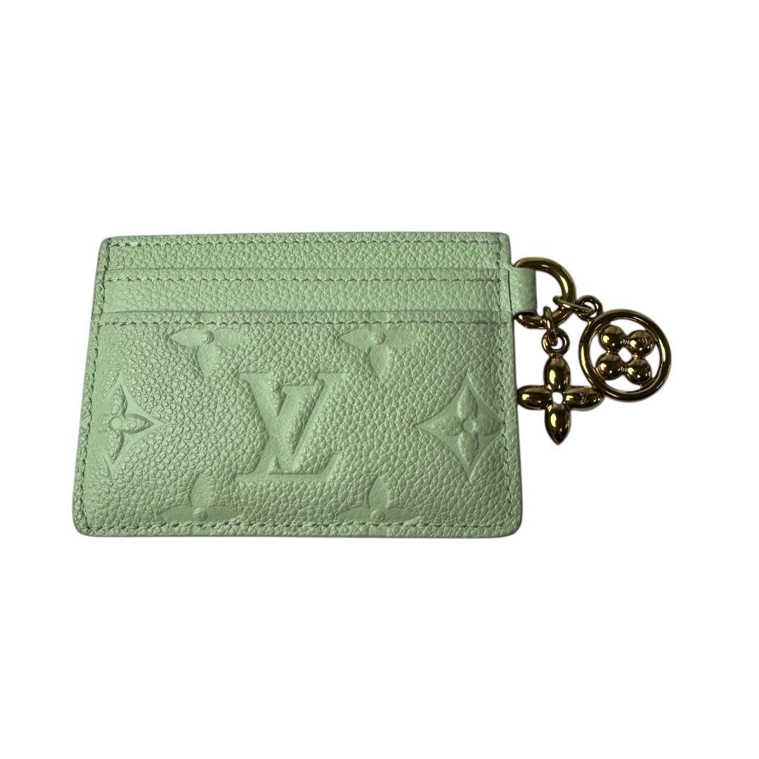 Louis Vuitton Monogram Empreinte Card Holder LV Charm — view 3